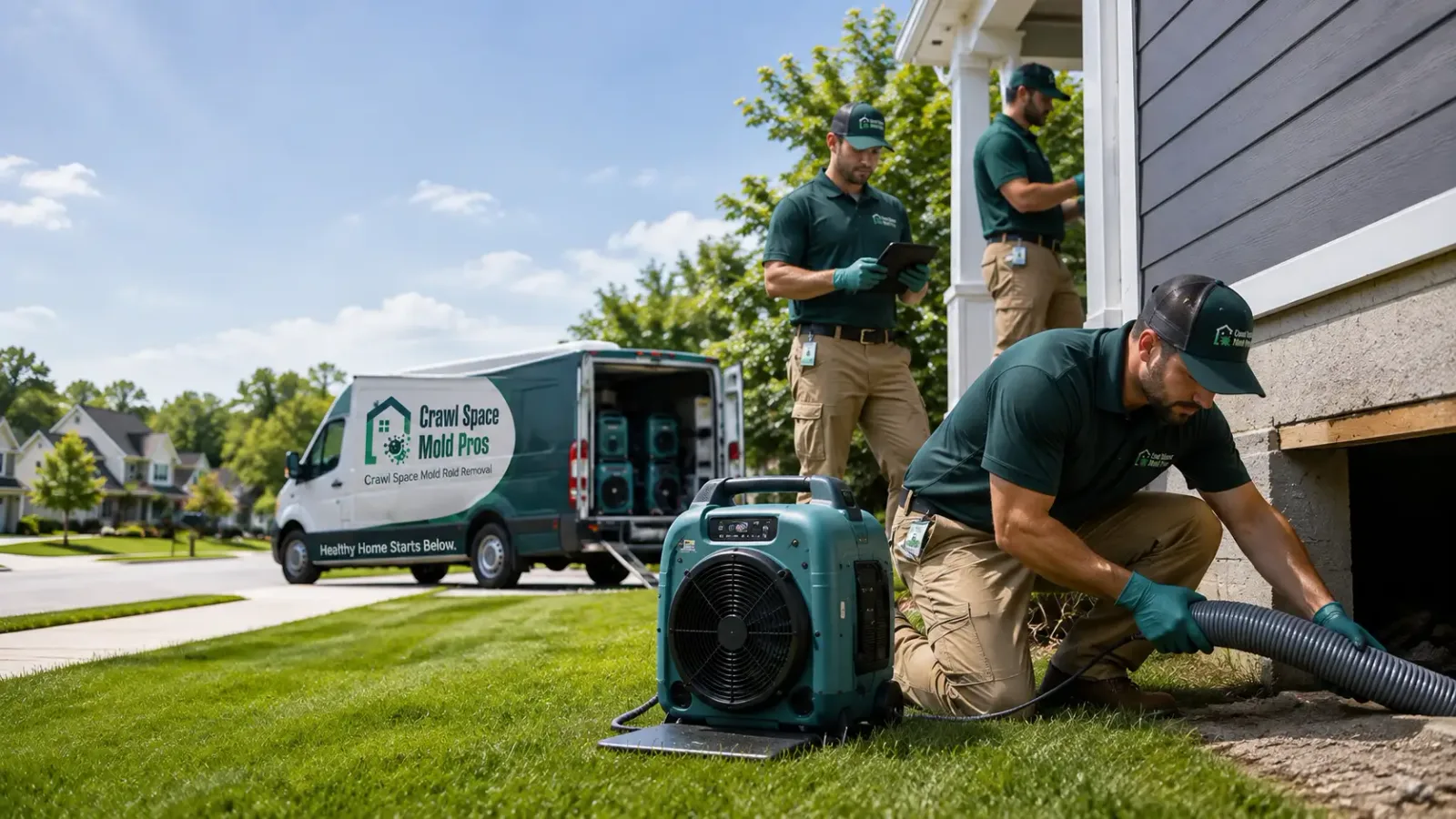 Crawl Space Mold Removal in South Salt Lake, UT